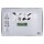 Harvey & Mason - 8 Premium Christmas Crackers - Silver & White - Silver Tree