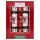 Harvey & Mason - 10 Large Luxury Eco Christmas Cracker - Red & White - Santa