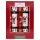 Harvey & Mason - 10 Large Luxury Eco Christmas Cracker - Red & White - Santa