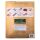 10 Family Eco Christmas Crackers - Gold & White - Seasons Greetings Wreath