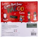 Christmas Time - 6 Family Game Crackers - Santa & Friends - Kazoo Guess That Tune