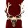 Harvey & Mason - Napkin Ring - Gold - Stag Head