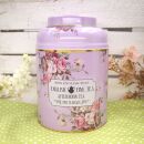 New English Teas - English Afternoon Tea 240 Tea Bags - Vintage Floral Tin - Lilac