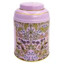 New English Teas - English Breakfast Tea 240 Tea Bags - Song Thrush and Berries Tin - Pink