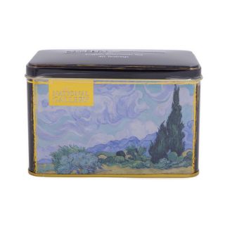 New English Teas - English Afternoon Tea 40 Tea Bags - Vincent Van Gogh - Wheatfield With Cypresses