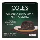 Coles Double Chocolate & Mint Pudding 350g