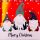 Christmas Cards - 10 Cards - 2 Christmas Gonk Designs