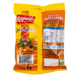Maynards Bassetts Jelly Babies 130g Buy Online buy online Briti
