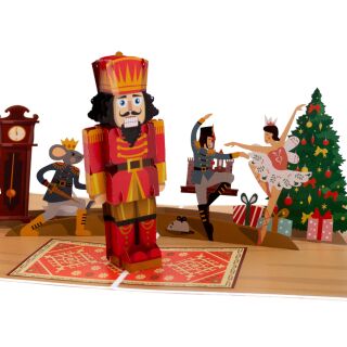Cardology - Nutcracker 3D Pop Up Card