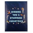 Cardology - Original Stormtrooper 3D Pop Up Card - Storming Christmas