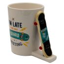 Ceramic Mug - Skateboard Handle