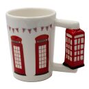 Ceramic Mug - Telephone Box Handle