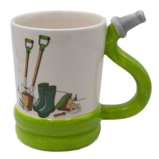 Ceramic Mug - Garden Hose Handle
