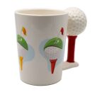 Ceramic Mug - Golf Ball Handle