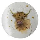 Porcelain Mug & Coaster Set - Highland Cow