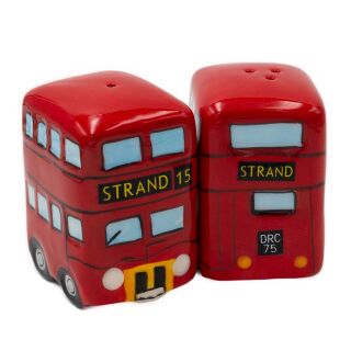 Ceramic Salt & Pepper Set - London Bus