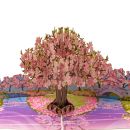 Cardology - Pink Cherry Blossom 3D Pop Up Card