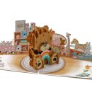 Cardology - New Baby 3D Pop Up Card - Teddy Bear