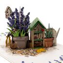 Cardology - Lavender 3D Pop Up Card