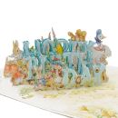 Cardology - Peter Rabbit 3D Pop Up Card - Hoppy Birthday