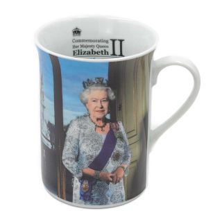 Queen Elizabeth Commemorative Mug 10cm