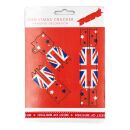 Wooden Pop Out Hanging Decoration - Union Jack Christmas Cracker