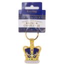 King Charles III - Royal Crown Key Ring