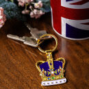 King Charles III - Royal Crown Key Ring