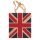 Union Jack Jute Bag with Shoulder Strap