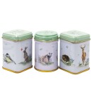New English Teas - Loose Tea Selection 70g  - 3 Woodland Friends Tins
