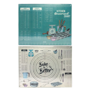Glass Worktop Saver - Measurement Chart 45cm x 35cm