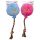 Smart Choice - Balloon Plush Dog Toy with Squeaker - "Lets Pawty!"