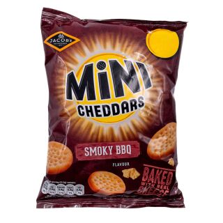 Jacobs Mini Cheddars - Smoky BBQ 90g