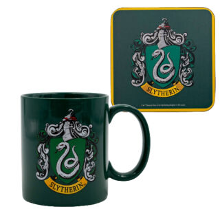Harry Potter Mug & Coaster - Slytherin Crest