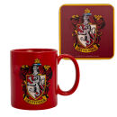 Harry Potter Mug & Coaster - Gryffindor Crest