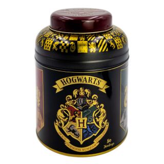 New English Teas - English Breakfast Tea 80 Tea Bags - Harry Potter - Hogwarts Crest Tin