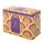 New English Teas - Fruit & Herbal Tea Selection 40 Tea Bags - Floral Design Embossed Tin