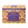 New English Teas - Fruit & Herbal Tea Selection 40 Tea Bags - Floral Design Embossed Tin