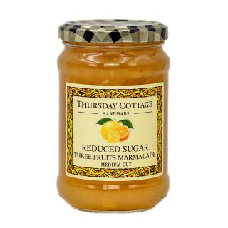 Thursday Cottage Three Fruits Marmalade Medium Cut - Reduced Sugar - 315g