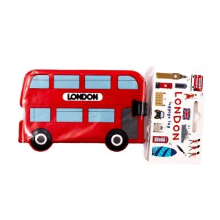 Luggage Bag Tag - London Bus