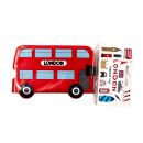 Luggage Bag Tag - London Bus