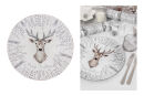 Christmas Stag - Charger Plate 13.2"