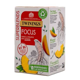 Twinings Superblends - Focus - 20 Tea Bags 30g