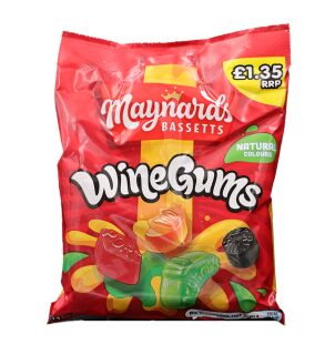 Maynards Bassetts Wine Gums 130g